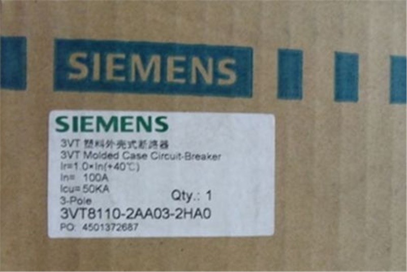 1Pc Brand Siemens Breaker 3VT8110-2AA03-2HA0 ok
