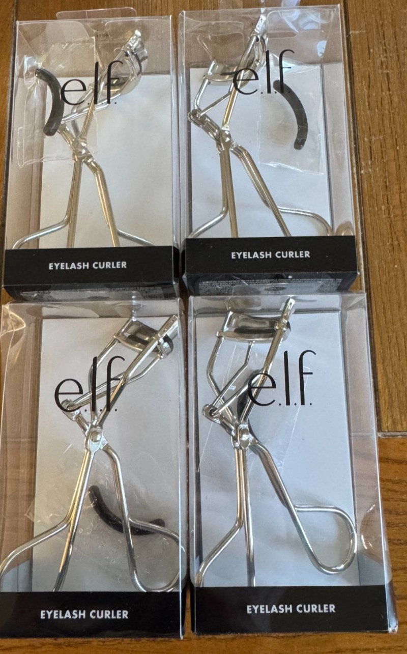4 Elf Mechanical Eyelash Curler #1705 BRAND NEW SEALED