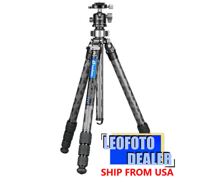 Leofoto Carbon Fiber Tripod LQ-284C with LH-30 Ball Head with Bag