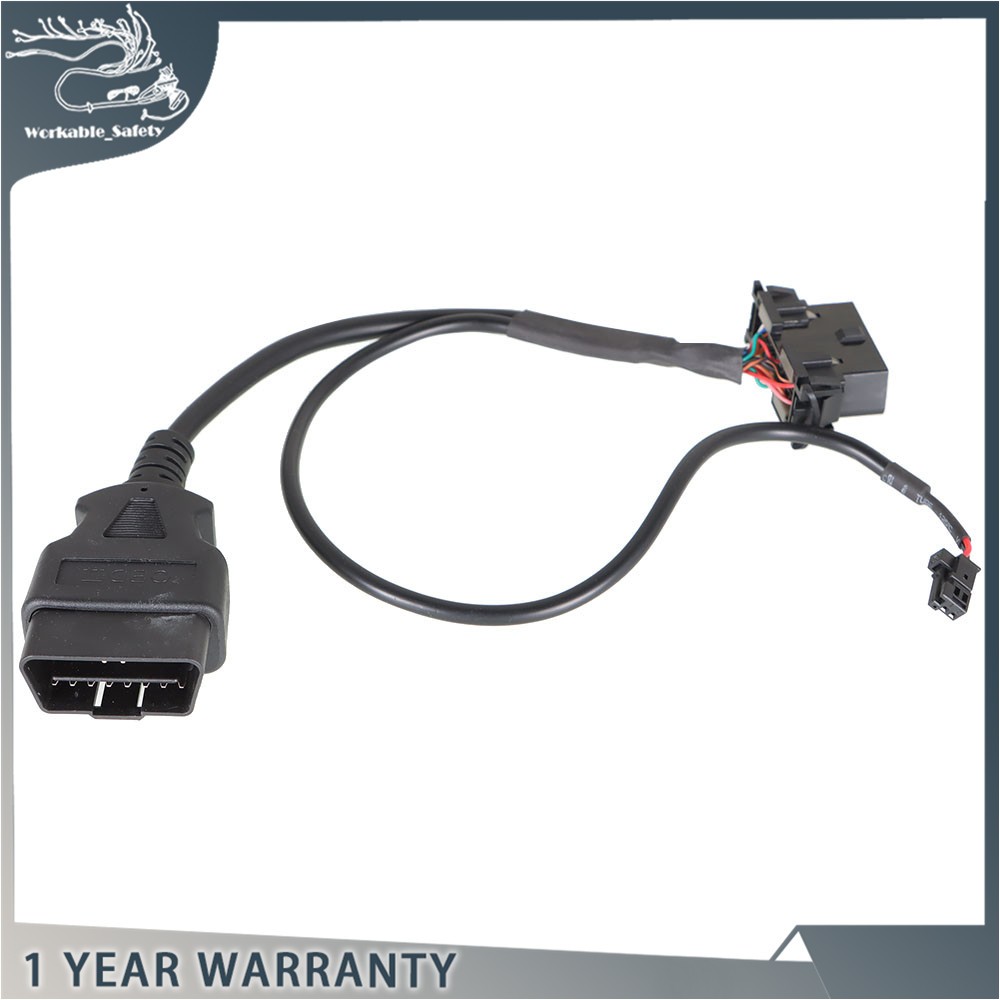1 Pack For Dodge Ram 1500 2018-2020 Car Security Gate Bypass OBD2 Cable