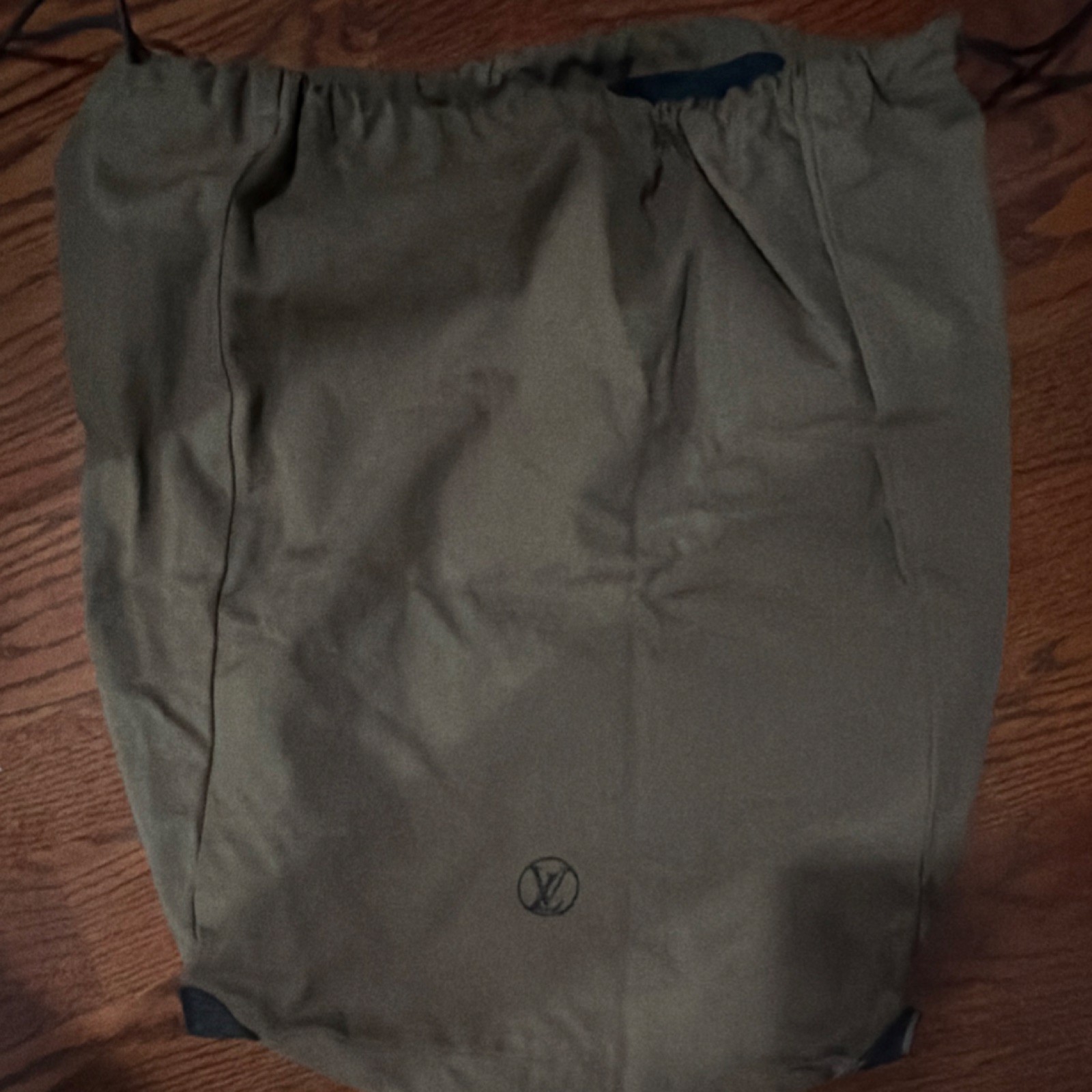 Military Surplus Olive Green Drawstring Bag Reinforced Corners C.L. Markings Mi…