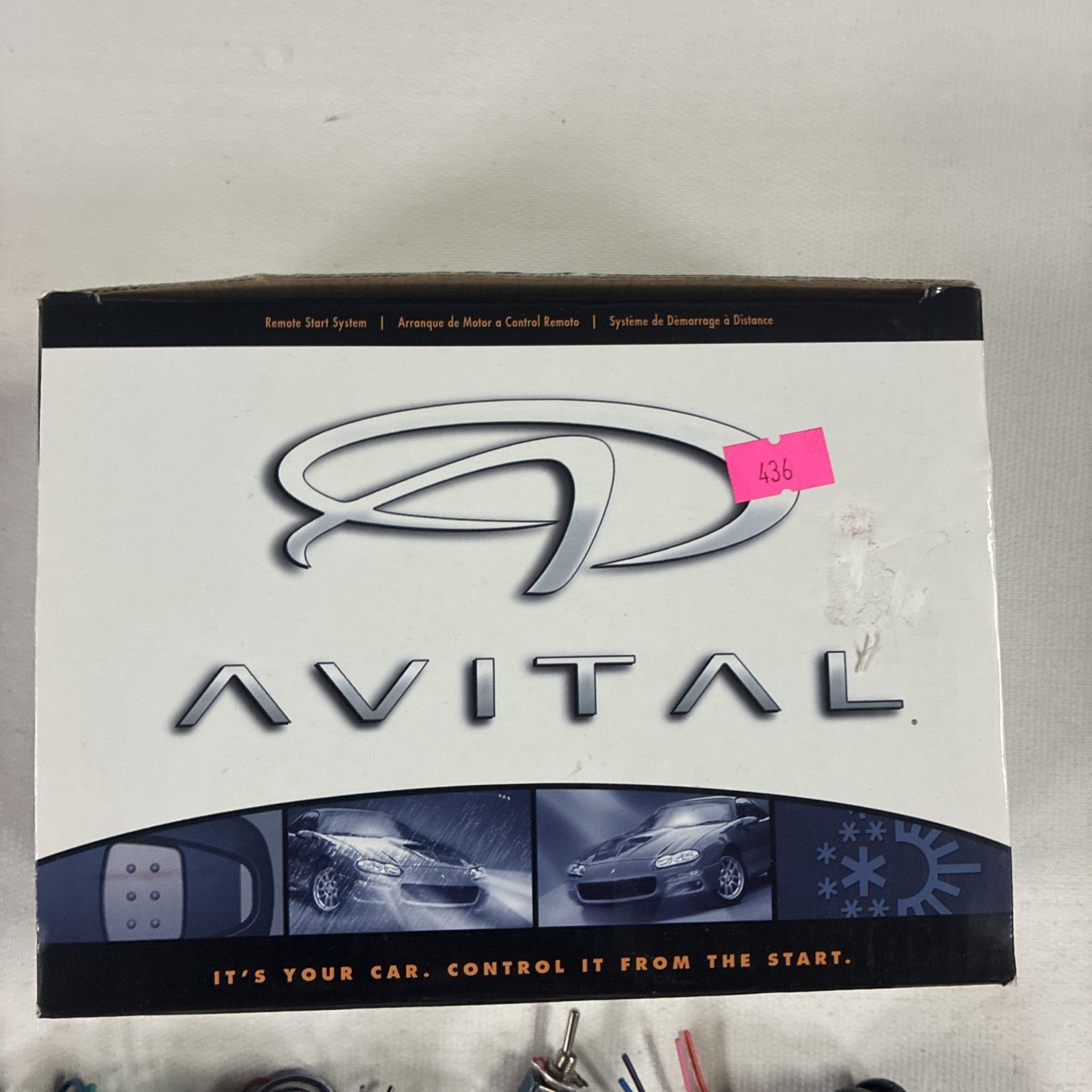 AVITAL Model 4113 One Way Remote Engine Start Brand New In Open Box See Pictures