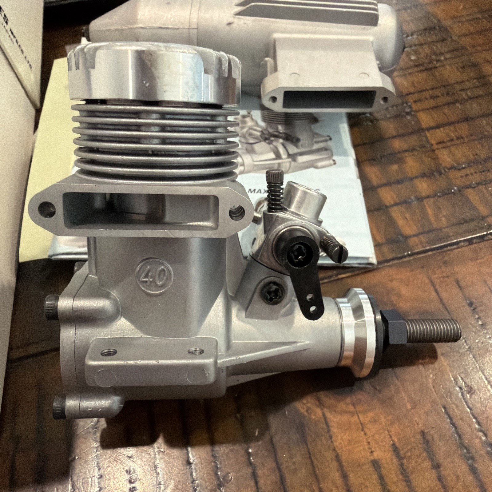 Os Max 40 Fp Nitro Rc Model Airplane Engine NOS New In Box