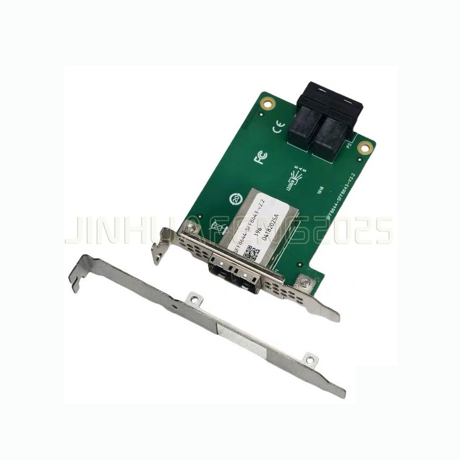 Dual Ports Mini SAS HD SFF-8644 to Internal SAS HD SFF-8643 PCBA Female Adapter
