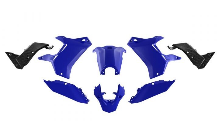 RTECH PLASTICS KIT T7 REVOLUTION ENDURO YAMAHA TENERE 700 2019-2024 BLUE BLACK