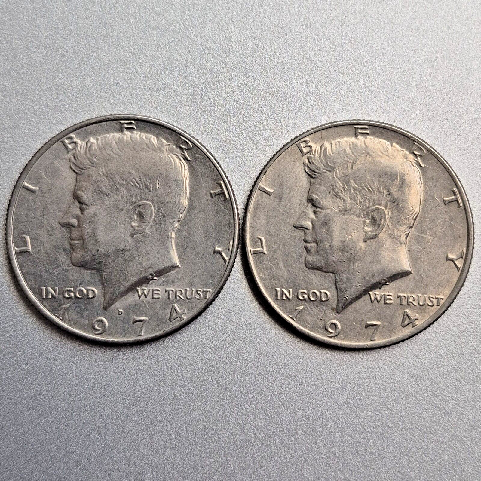 1974 P & D Kennedy Half Dollar