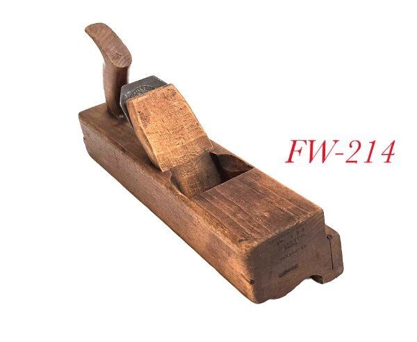 complex crown WOOD WOODEN SHENEMAN PHILADELPHIA Molding plane tool