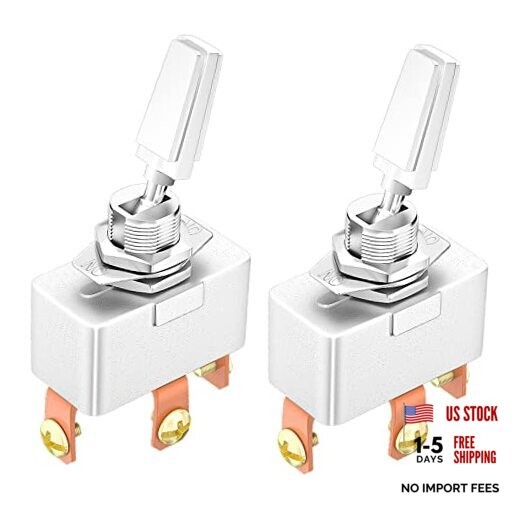 ON-Off-ON 3 Position Toggle Switch 50 Amp 12V Heavy Duty 3 R13-401-103-2PCS