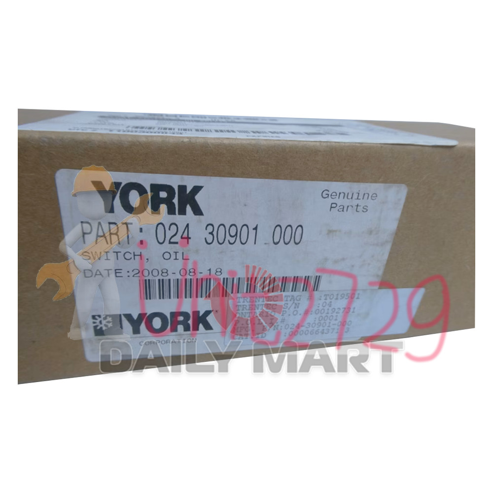 New In Box YORK 024-30901-000 Air Conditioner Oil Level Switch