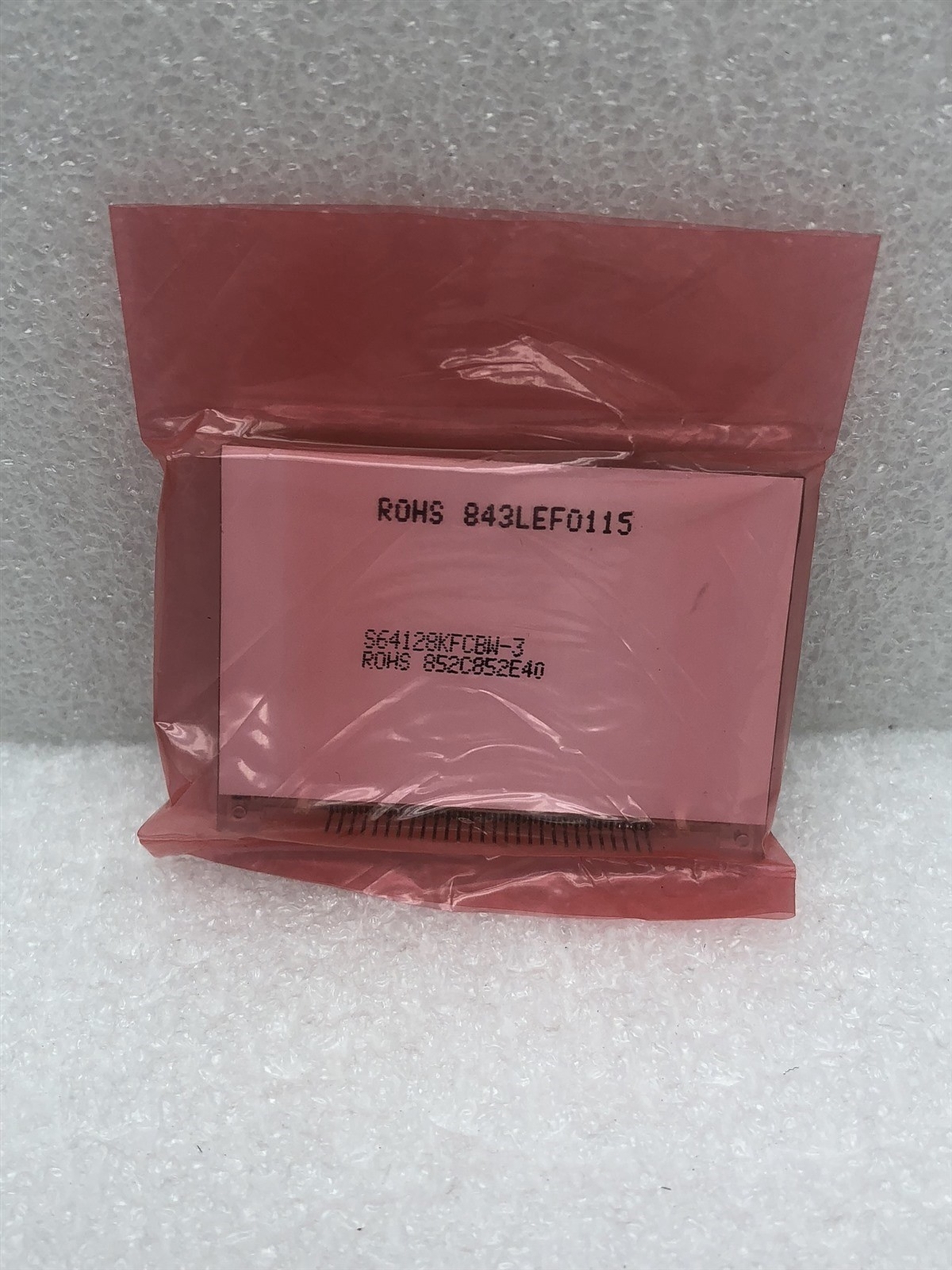 DISPLAYTECH LCD S64128KFCBW-3 LCD Graphic Display Module NEW NOS