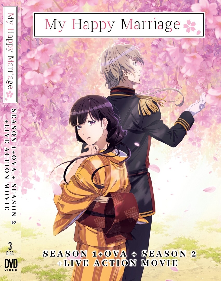 My Happy Marriage Season 1-2 OVA Japanese Anime DVD English Dub + Live Movie