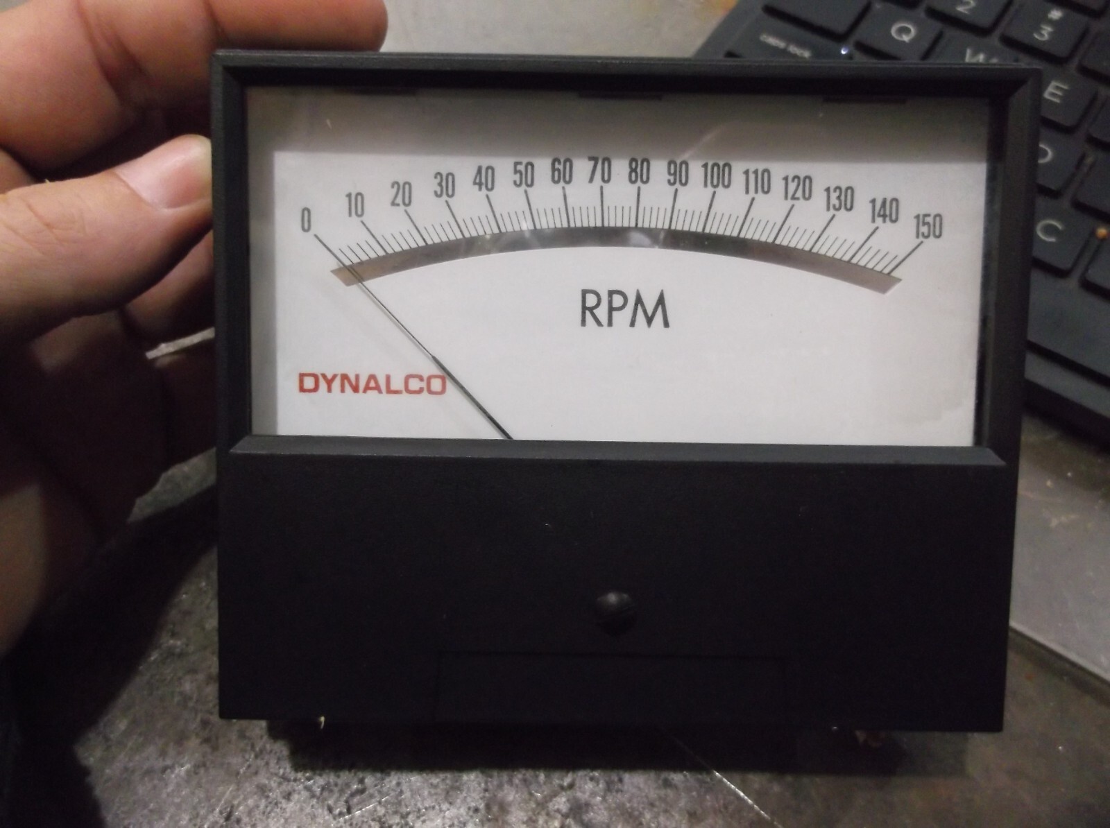 DYNALCO G101 PANEL METER 0-150 RPM (WL53-2)