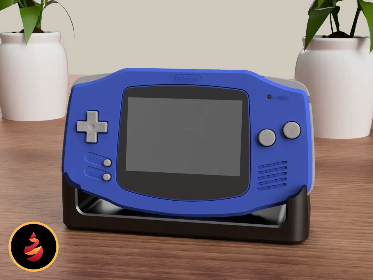 Nintendo Game Boy Advance GBA Handheld Console Display Stand