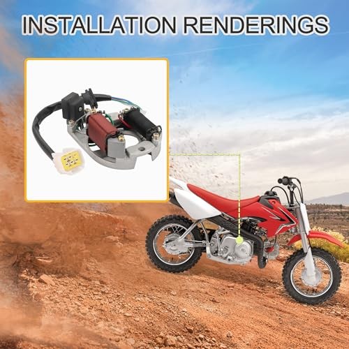 5Wire Motorcycle Magneto Stator Coil Ignition Generator Engine Accessories