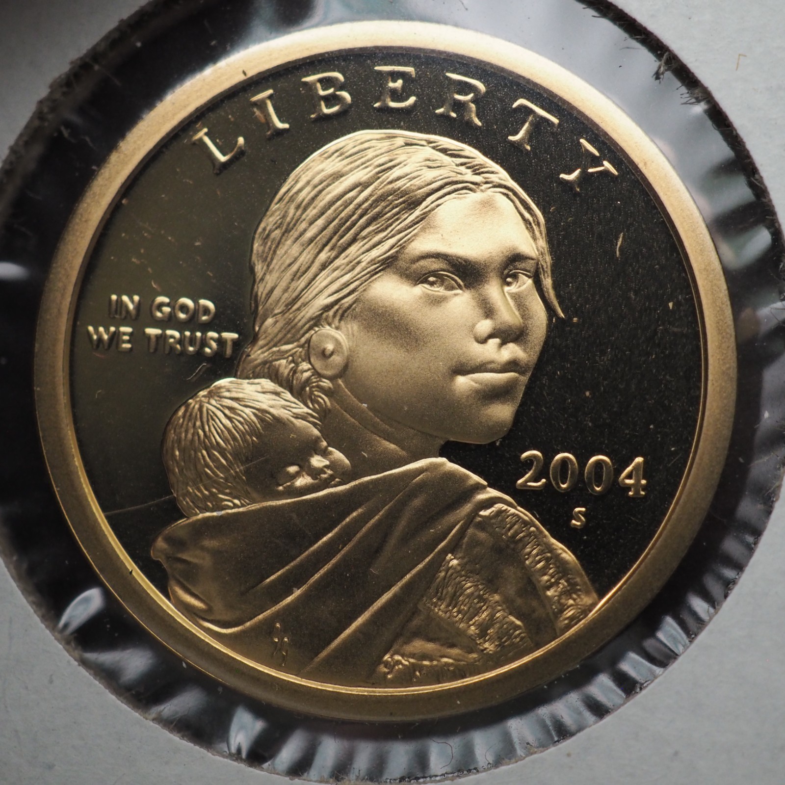 2004 S SACAGAWEA GEM PROOF DOLLAR COIN
