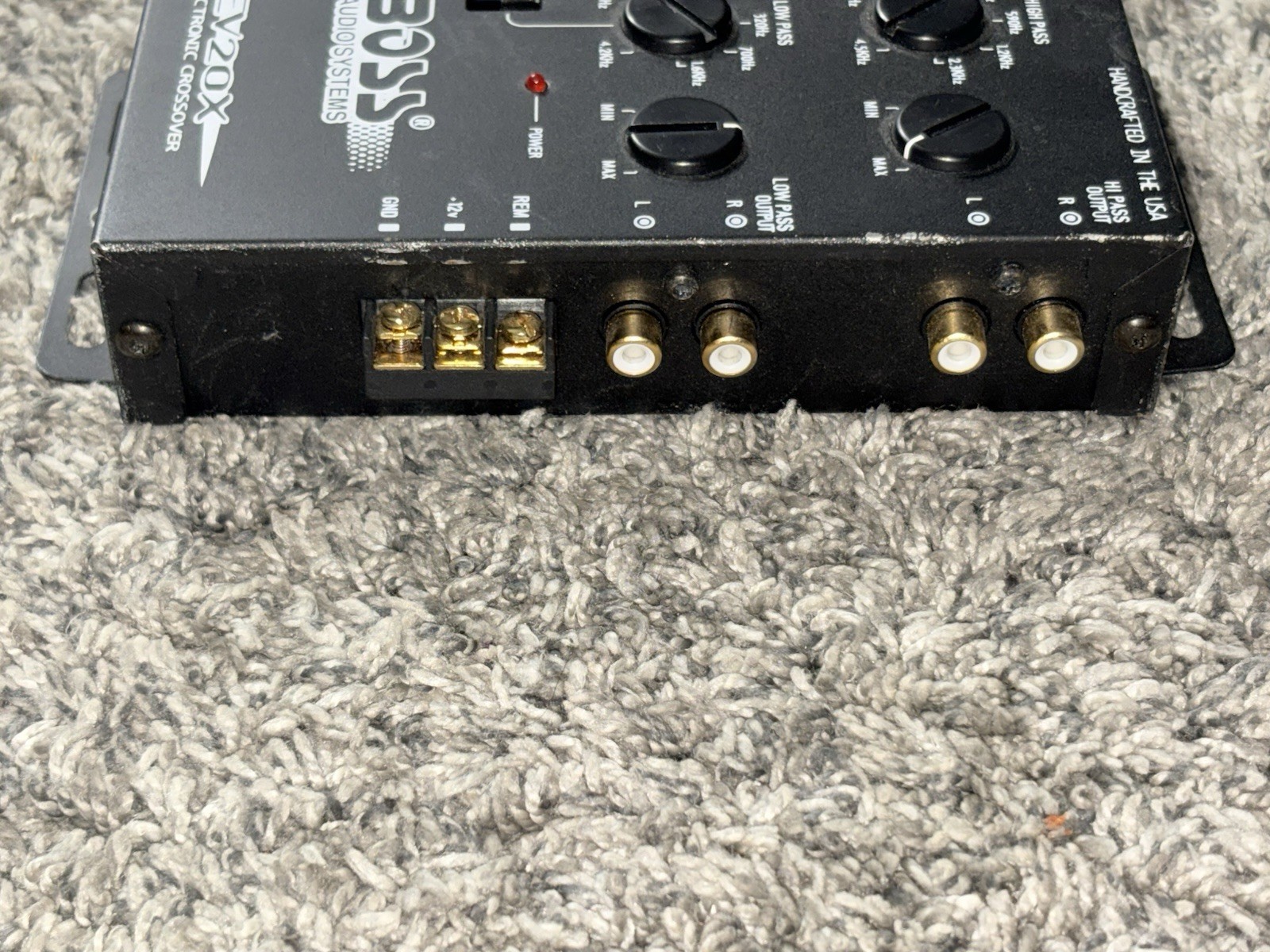 Boss Audio Systems REV20X 2-way electronic crossover