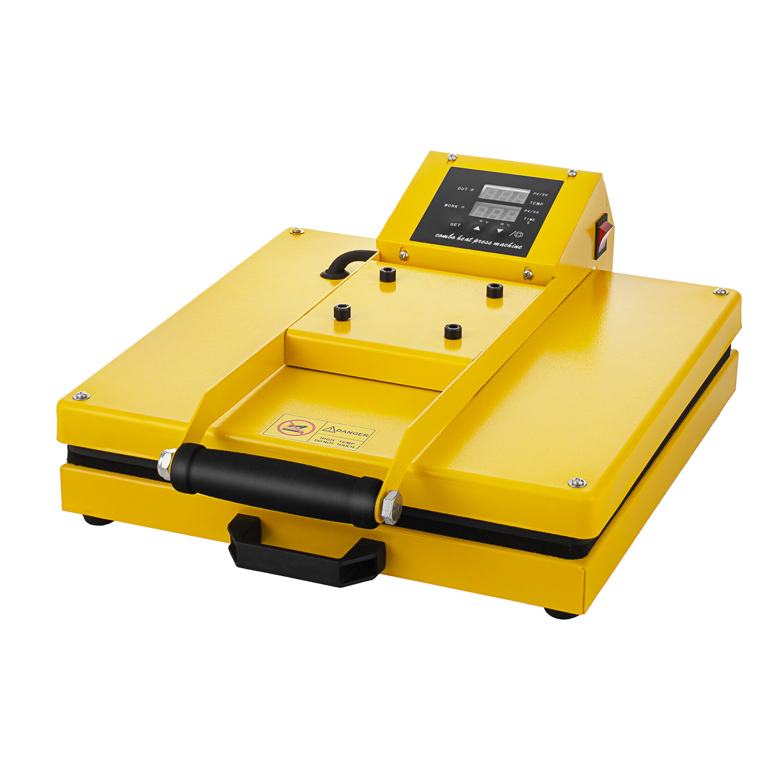 15" x 15" Heat Press Machine Clamshell Printer Transfer for DIY T-shirt 110V