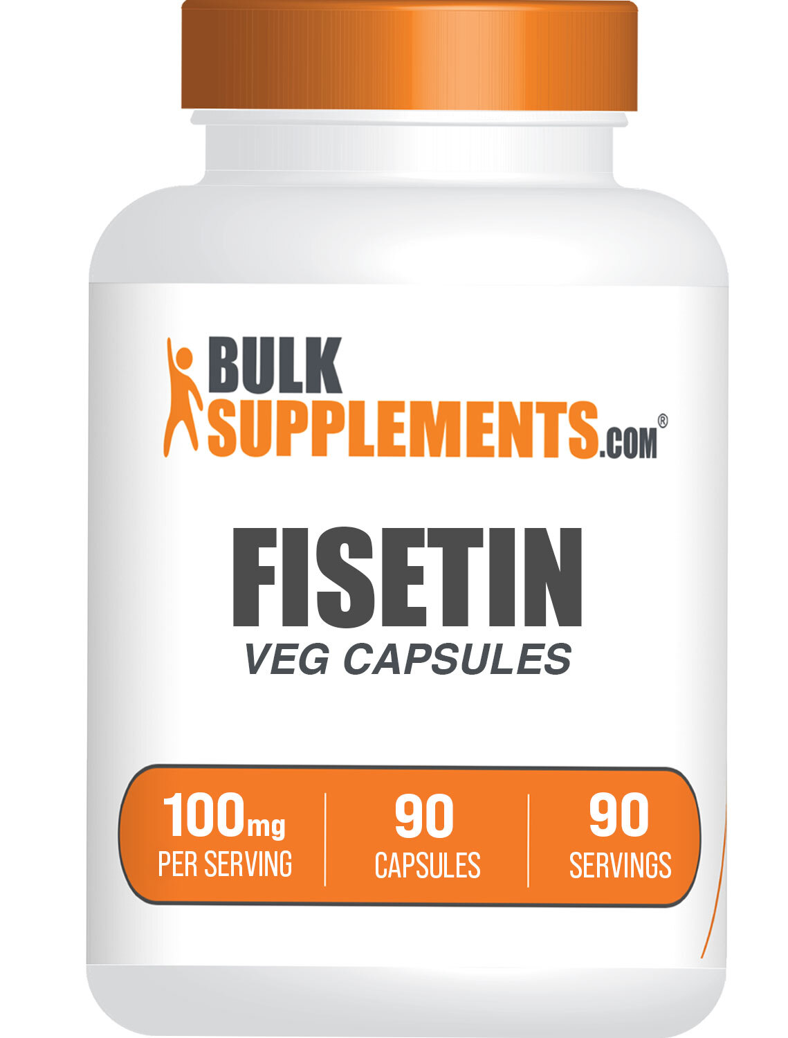 BulkSupplements Fisetin Capsules - 100 mg Per Serving - 90 Capsules