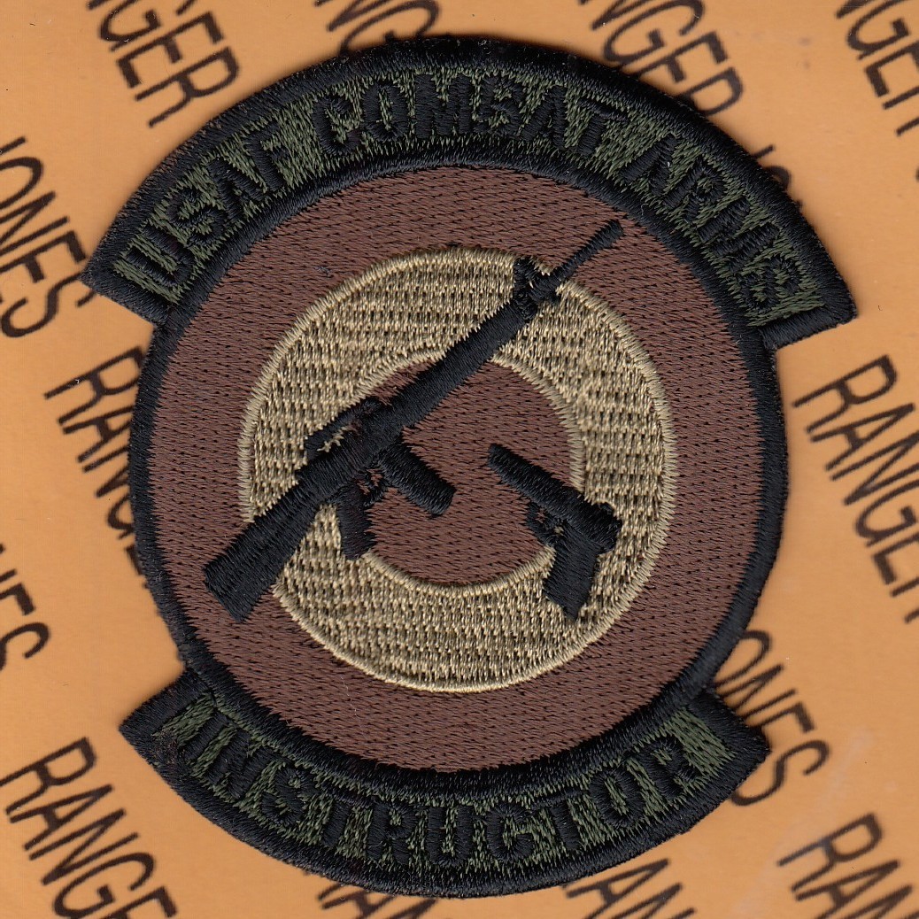 USAF Air Force Combat Arms Instructor ~3.25" OCP NO HOOK patch c/e