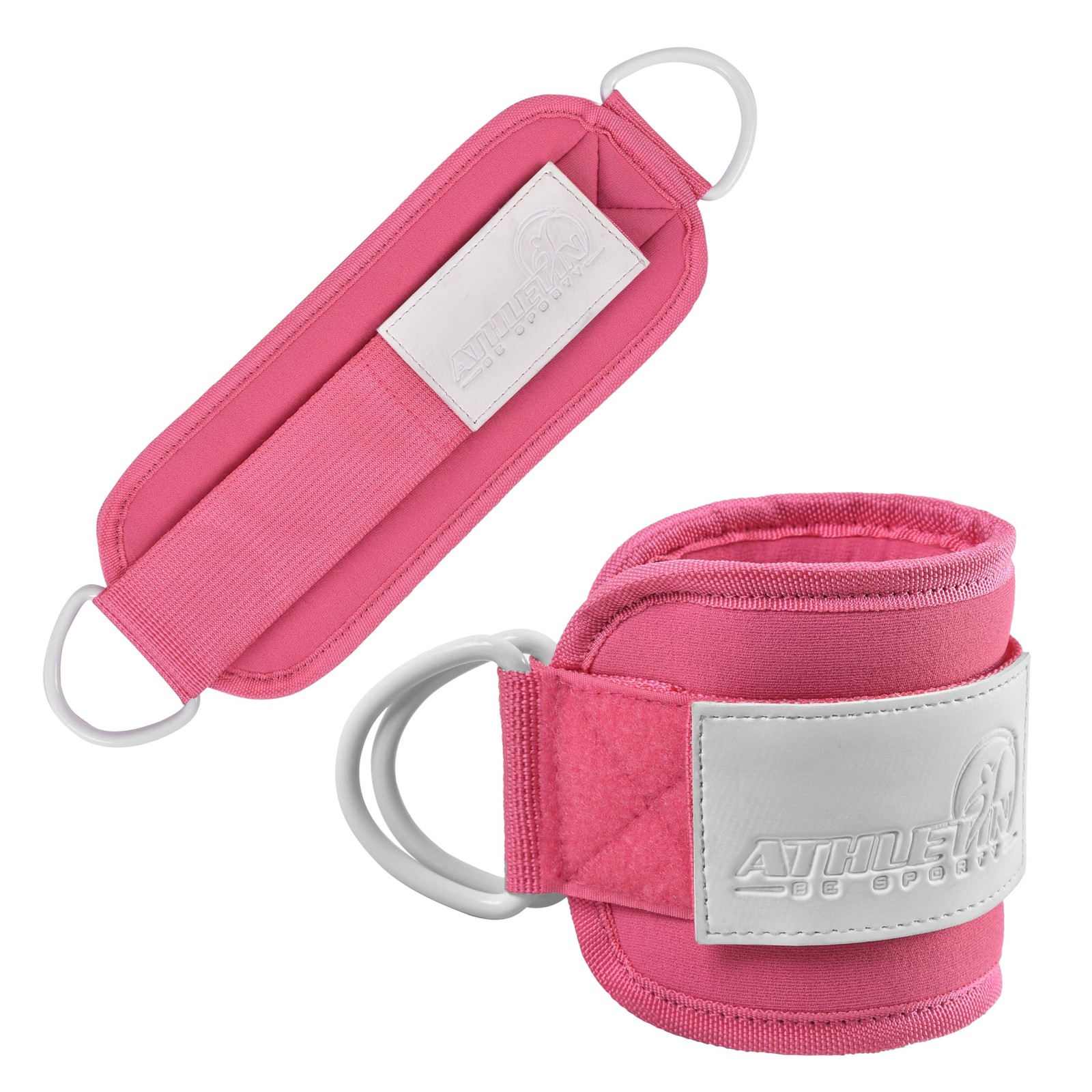 Adjustable Cable Machine Ankle Straps for Glute Kickbacks & Leg Extensions