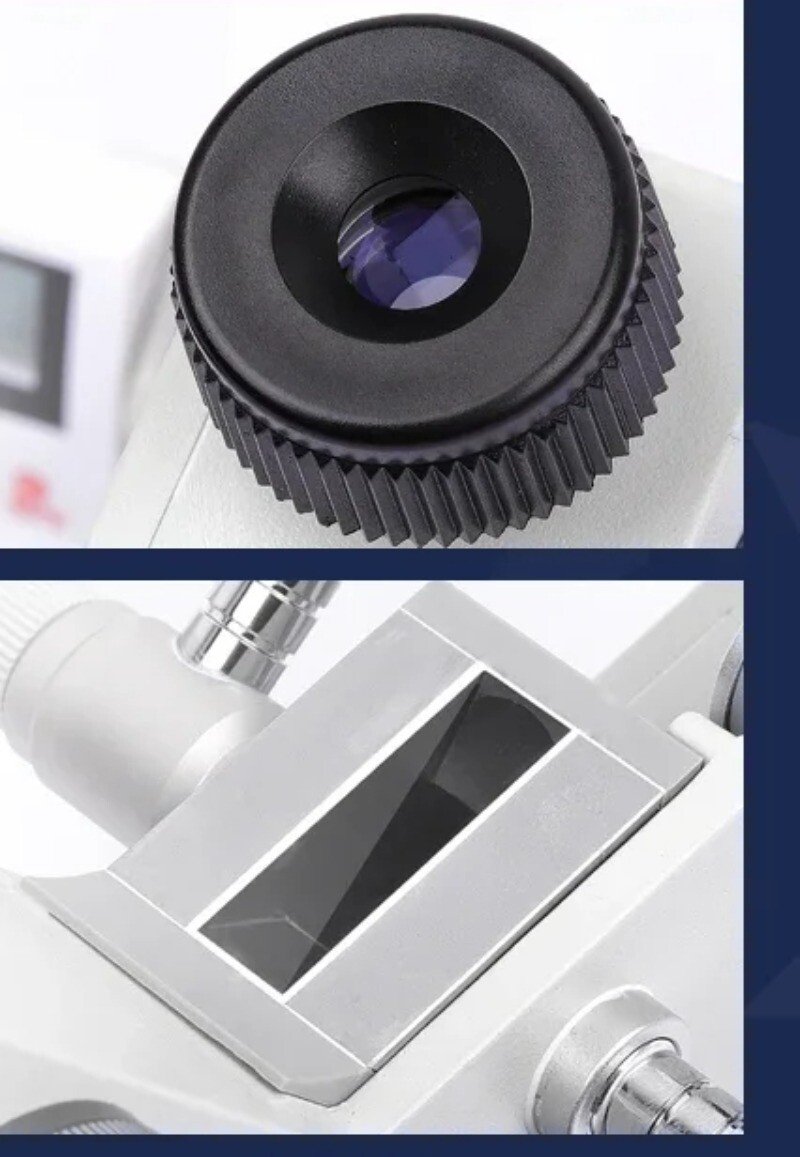 Laboratory Brix Concentration Meter 2WAJ Monochromatic Refractometer Digital