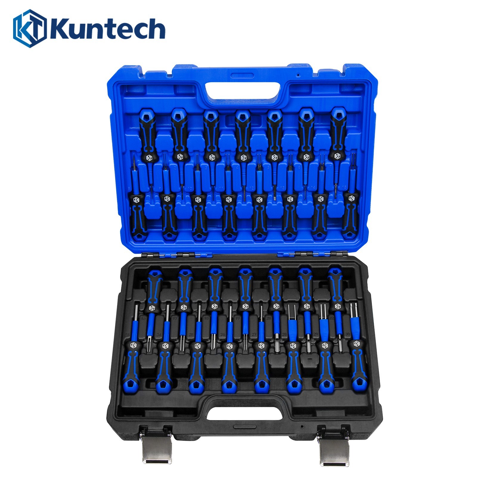 30PC Universal Wire Terminal Electrical Connector Crimp Pin Removal Release Tool
