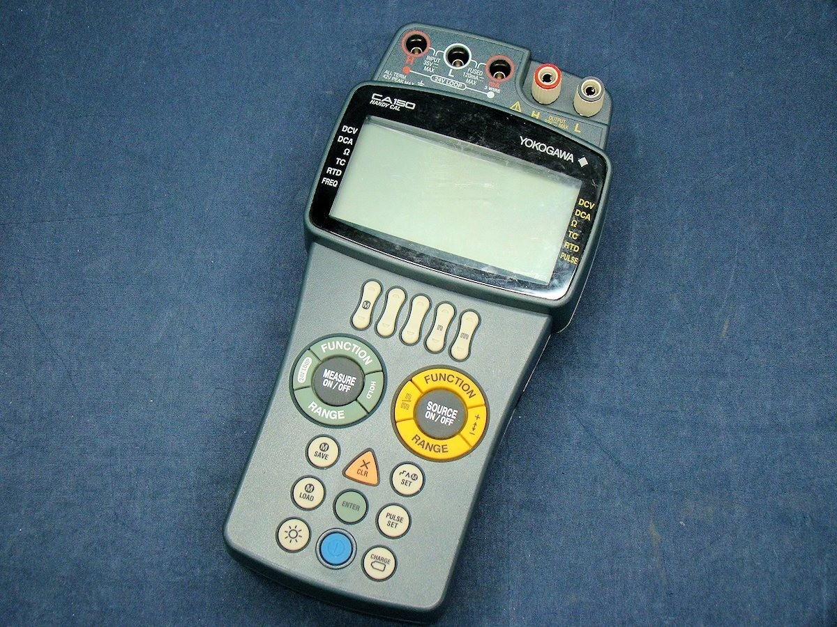 YOKOGAWA CA150 Handy Calibrator Handheld Multifunction Process Cal Tester