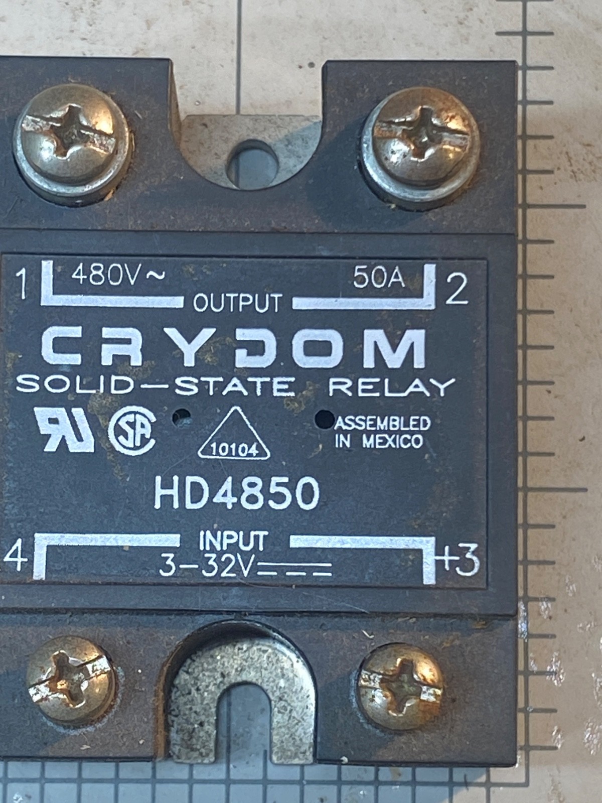 One Solid State Relay CRYDOM #  HD4850