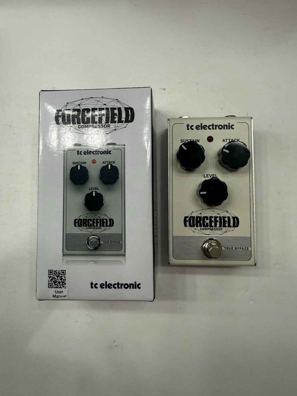 TC Electronic Forcefield Compressor Sustainer True Bypass Guitar Effect Pedal
