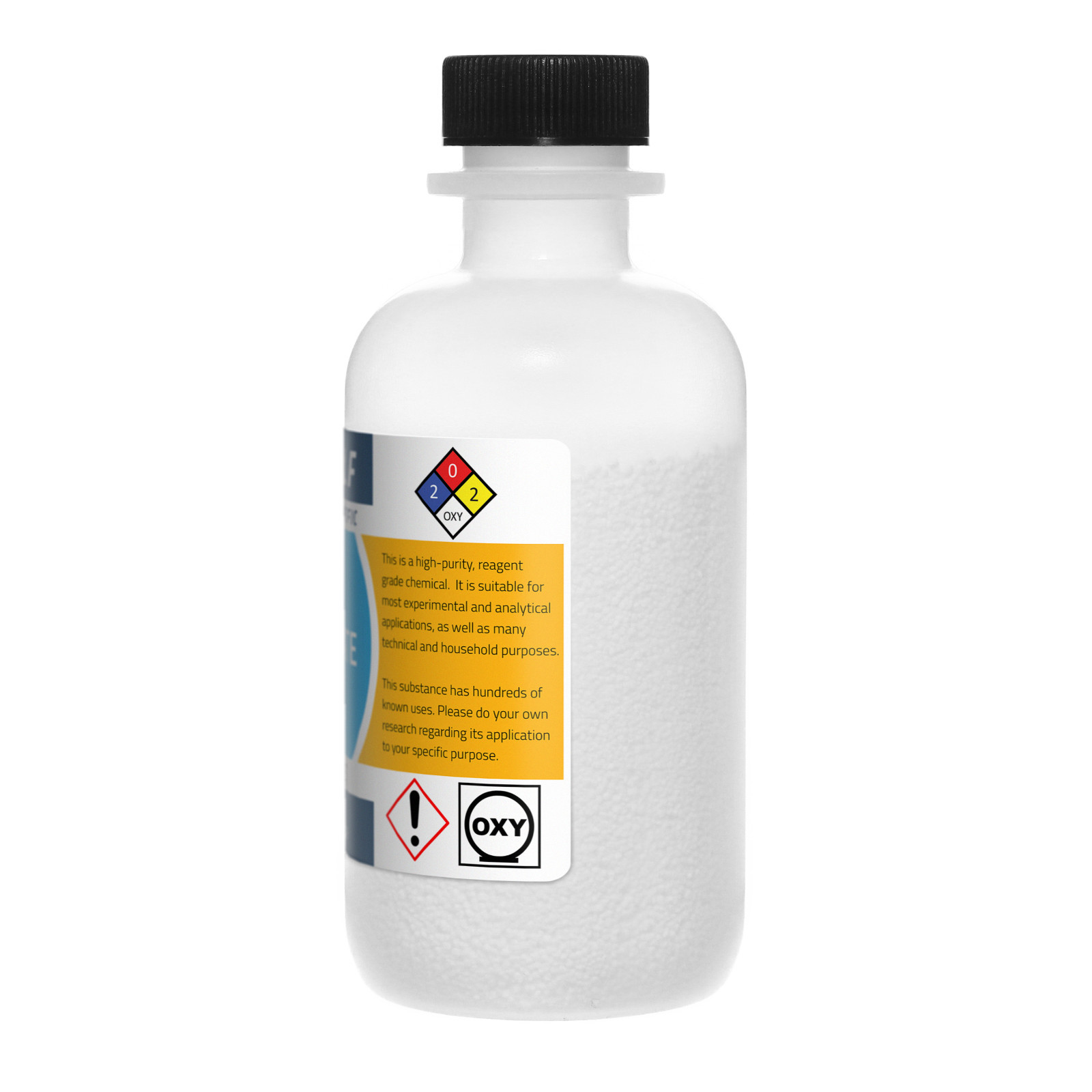Sodium Percarbonate, 4oz, Reagent Grade 99% Pure, Sturdy Bottle SHIPS SAME DAY