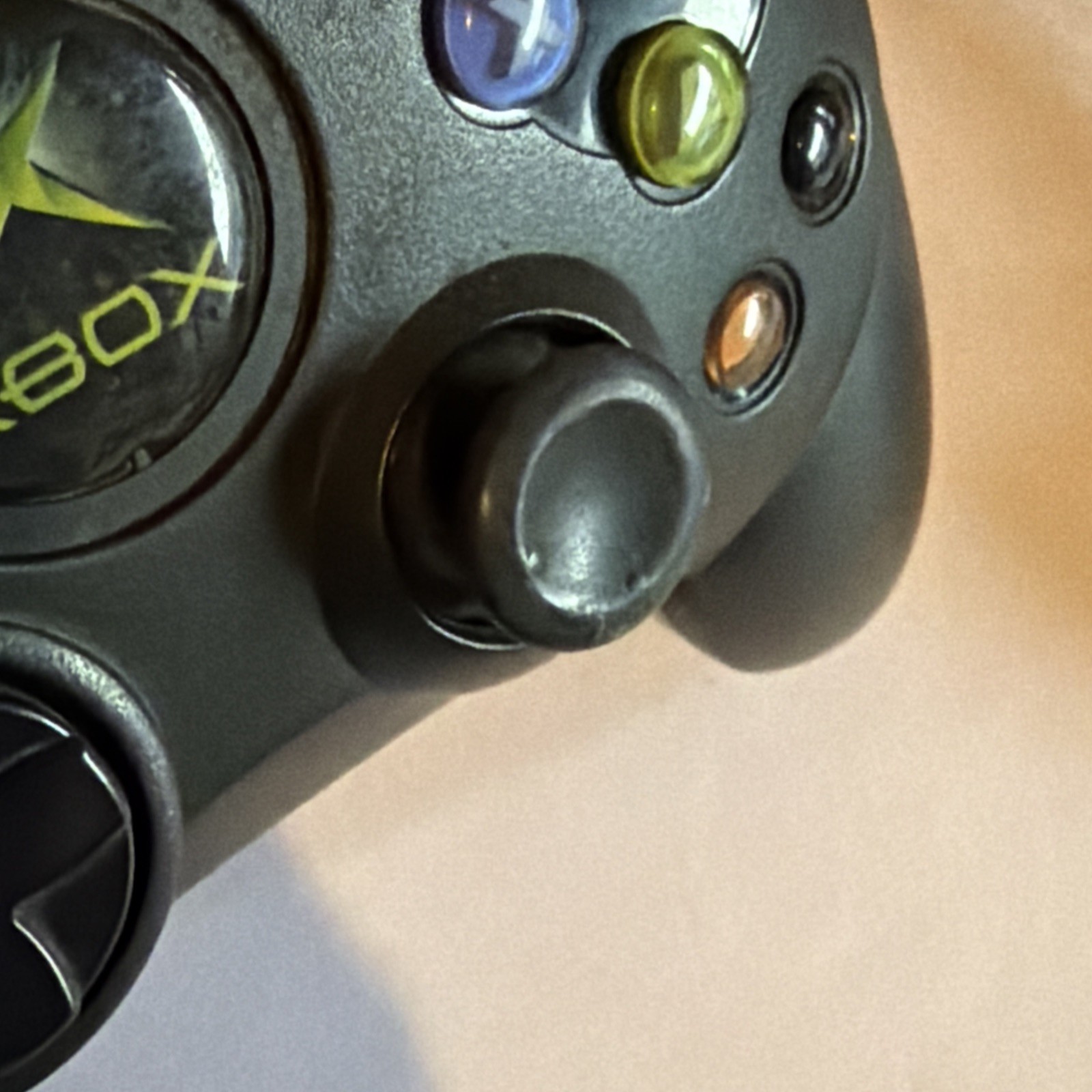 OEM Original Xbox Controller S Type + Breakaway Cable OG Tested & Working