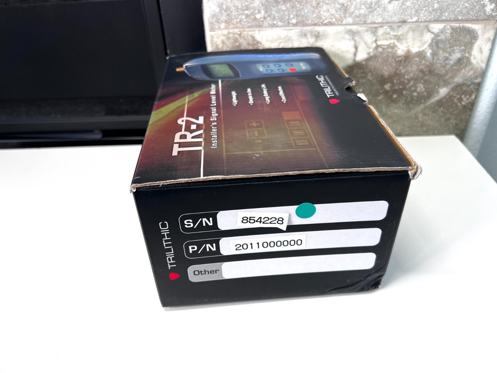Trilithic TR-2 CATV Signal Level Meter W/Adapter
