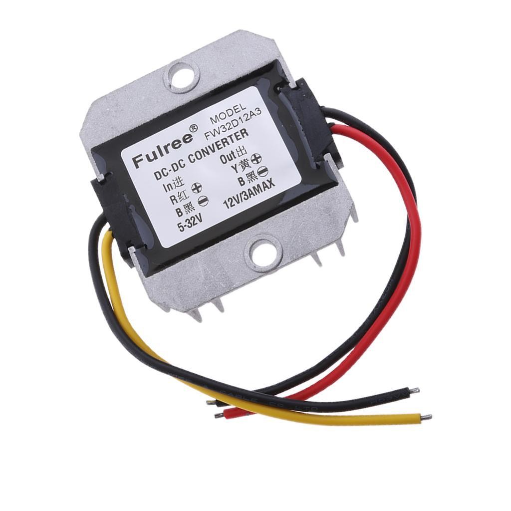 module 12V 24V 32V (5-32V) To 12V 3A 36W Converter Regulator