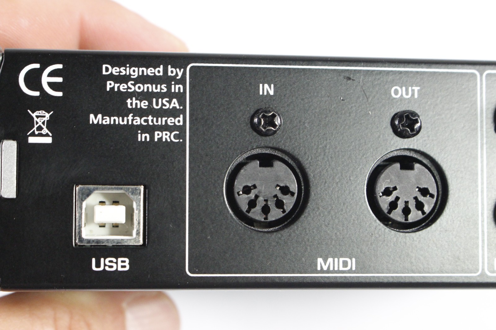 PreSonus AudioBox USB 2x2 USB Recording System with Cable - POWER TESTED ONLY
