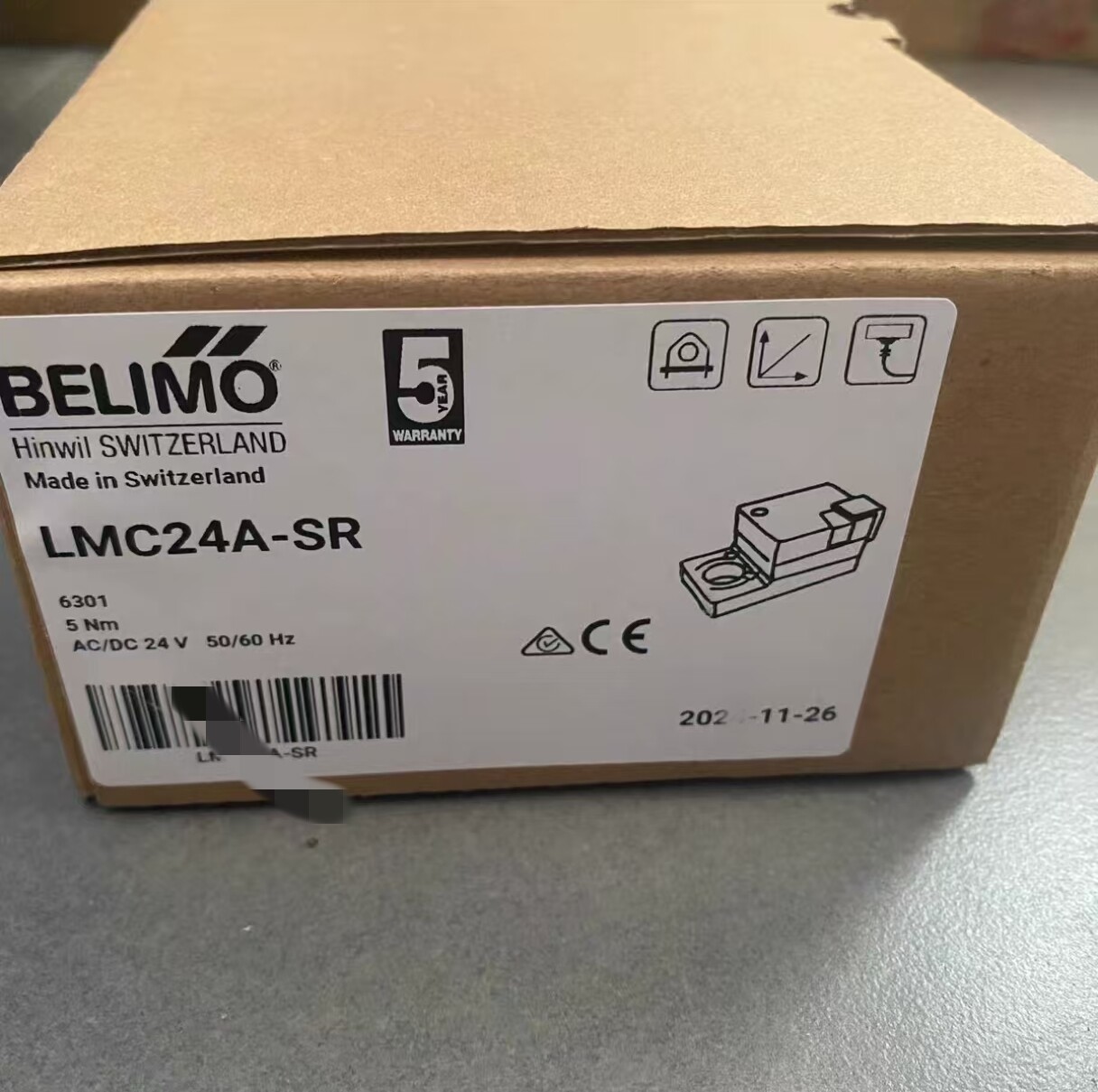 1PC BELIMO LMC24A-SR Damper Actuator 5Nm 24VAC/DC