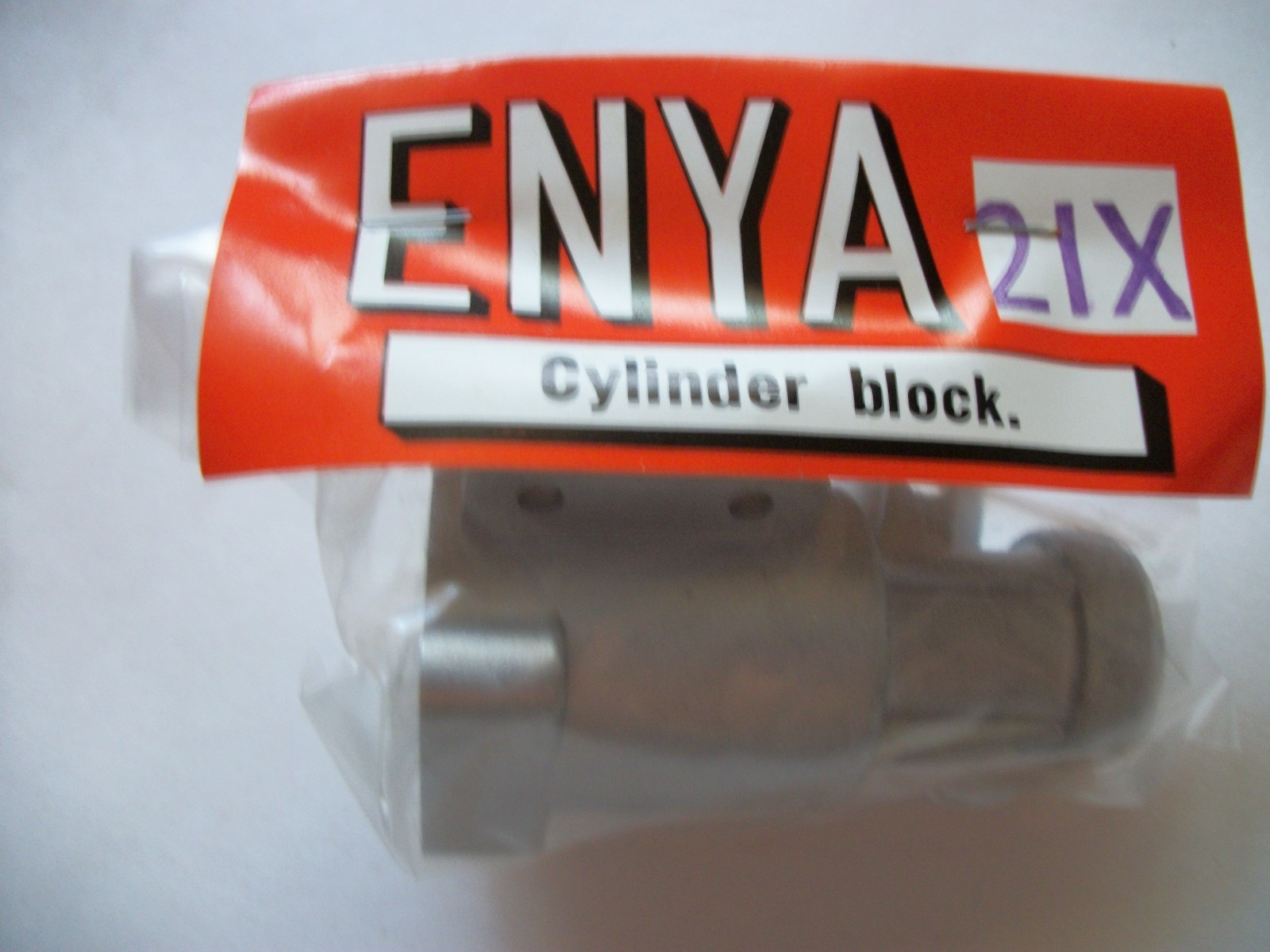 ENYA.19,21 OR.25X  CRANKCASE ASSY  LESS BRGS NIP (CHOICE)