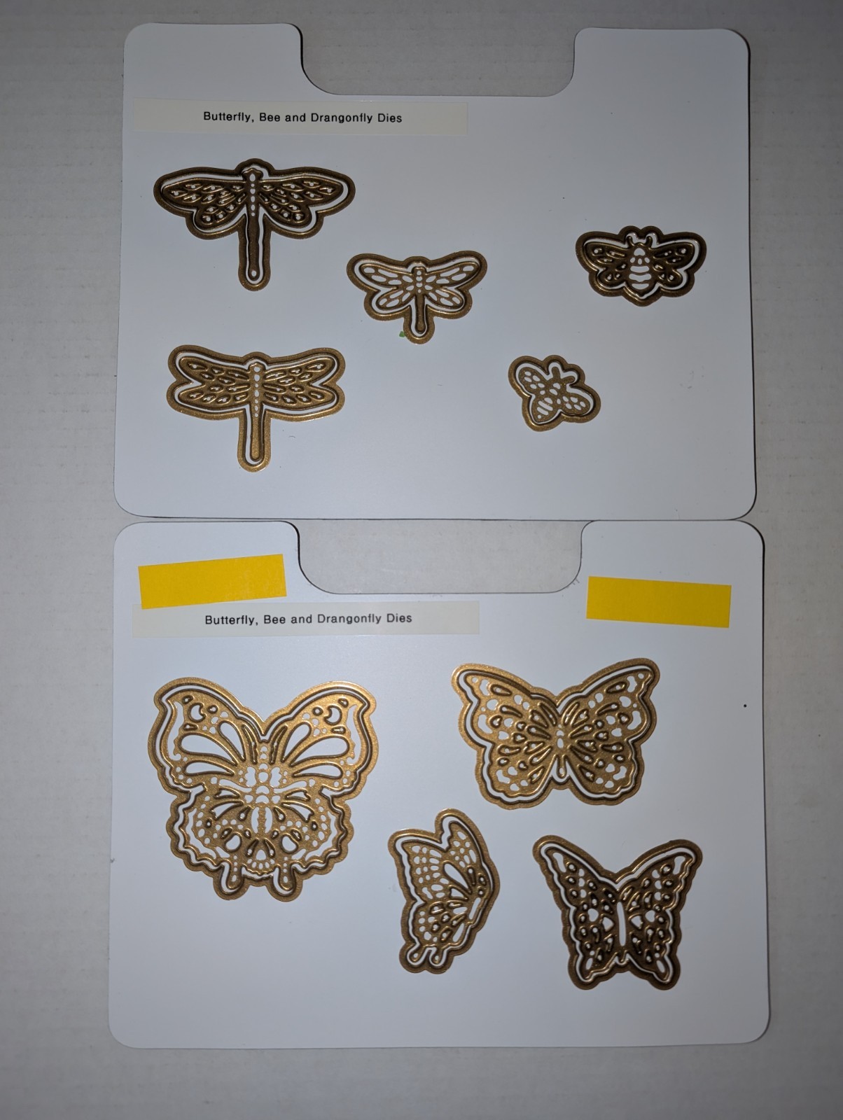 Anna Griffin Butterfly Bee Dragonflys Cut & Emboss Dies Magnetic Sheet Card