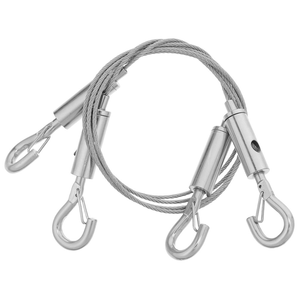 2 Pcs Hanging Chart Wire Hook Ceiling Hangers for Decoration Lights