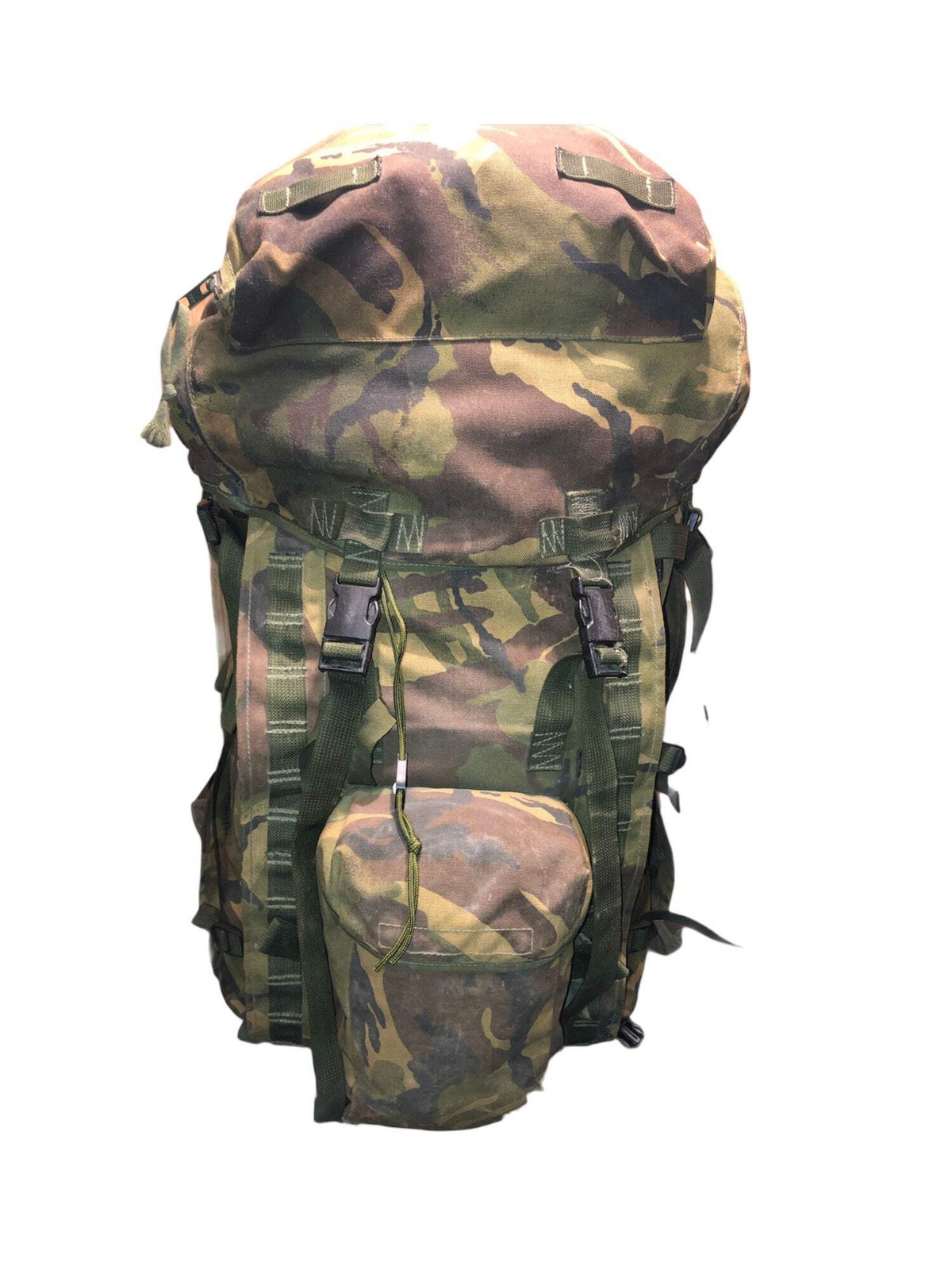 Dpm army Bergen British army 100 ltr long back grade 1 no side pouches