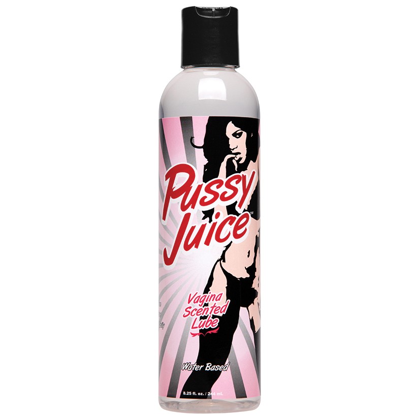Pussy Juice Vaginal Scented Lube Lubricant Real Wet Water-Based 8.25oz Bottle