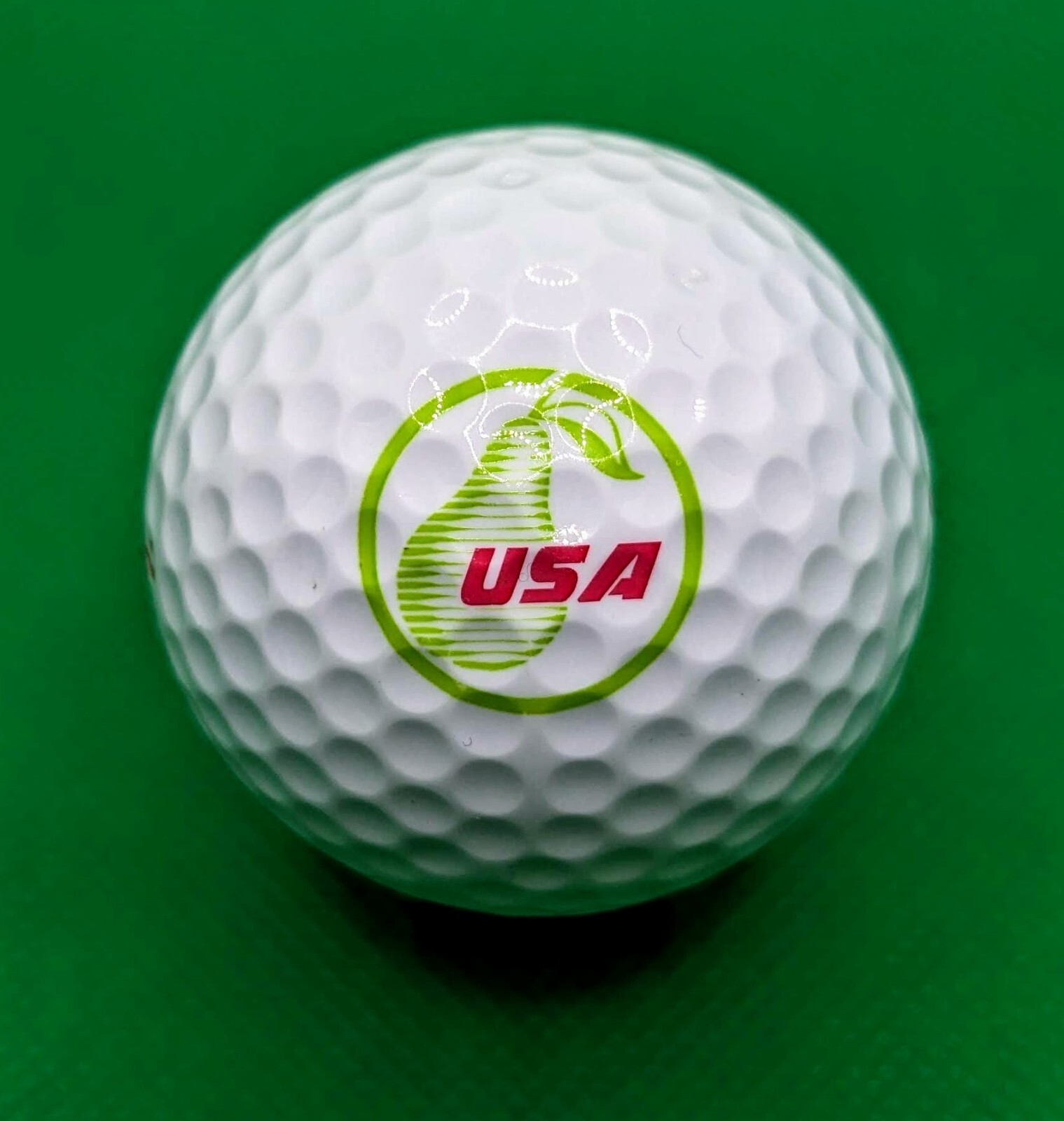 USA Pears logo golf ball