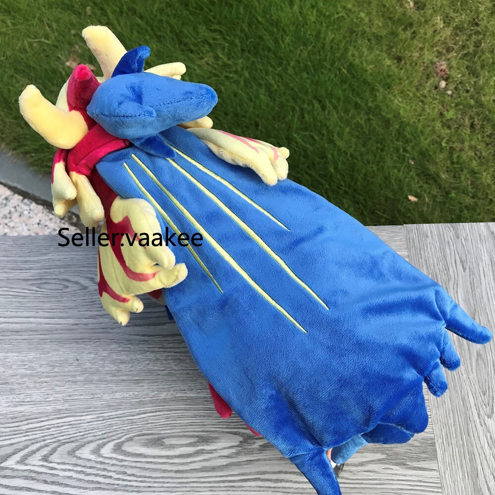 2Pcs Galar Region Zamazenta Shield & Zacian Sword Plush Stuffed Toys Soft Doll
