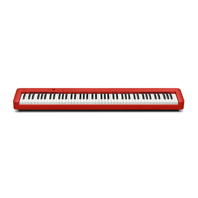 Casio CDP-S160 Compact Digital Piano - Red STAGE ESSENTIALS BUNDLE