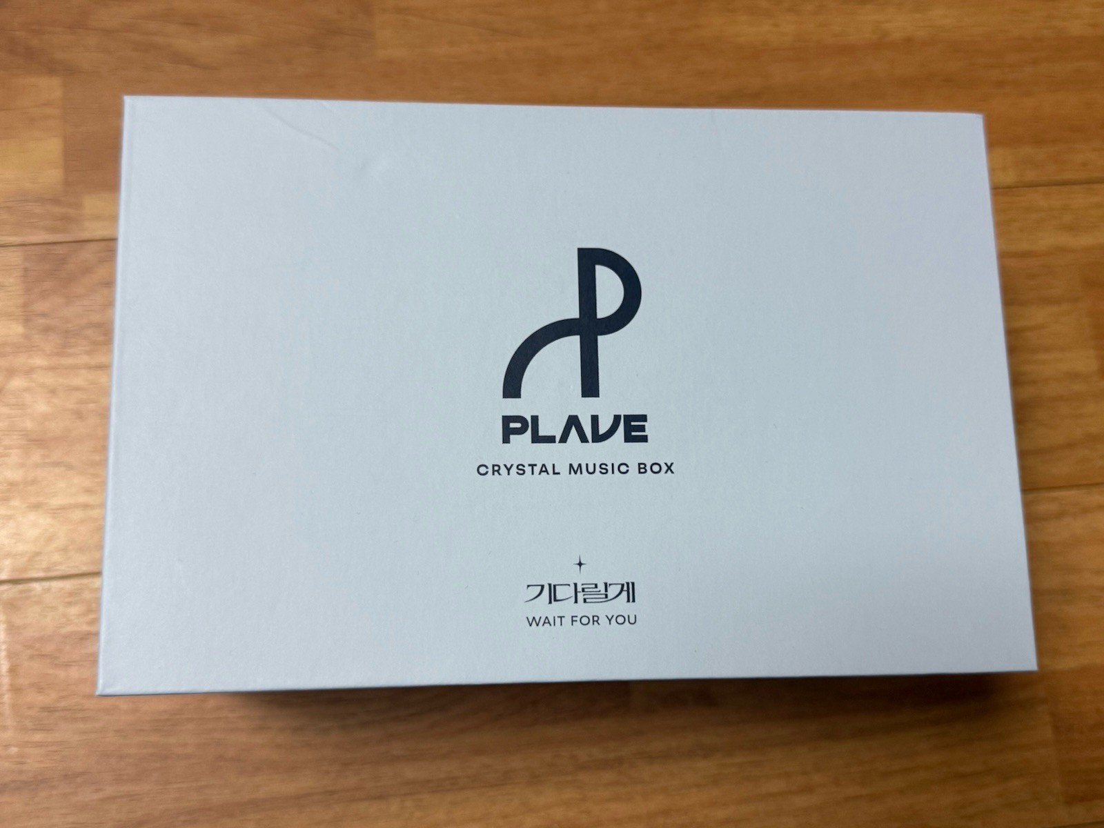 Plave Wait For Love W4L Crystal Music Box Orgel Kpop Official MD Limited Rare