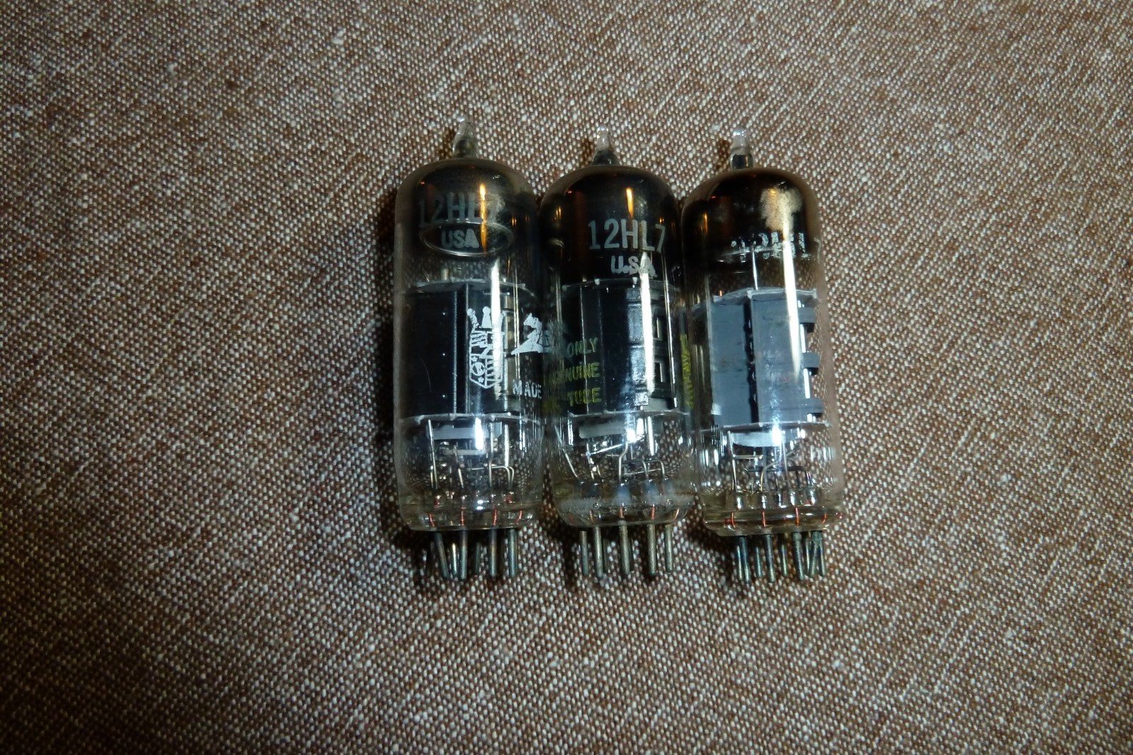 3 – 12HL7 Glass Amplifier Vacuum Tubes Item #481