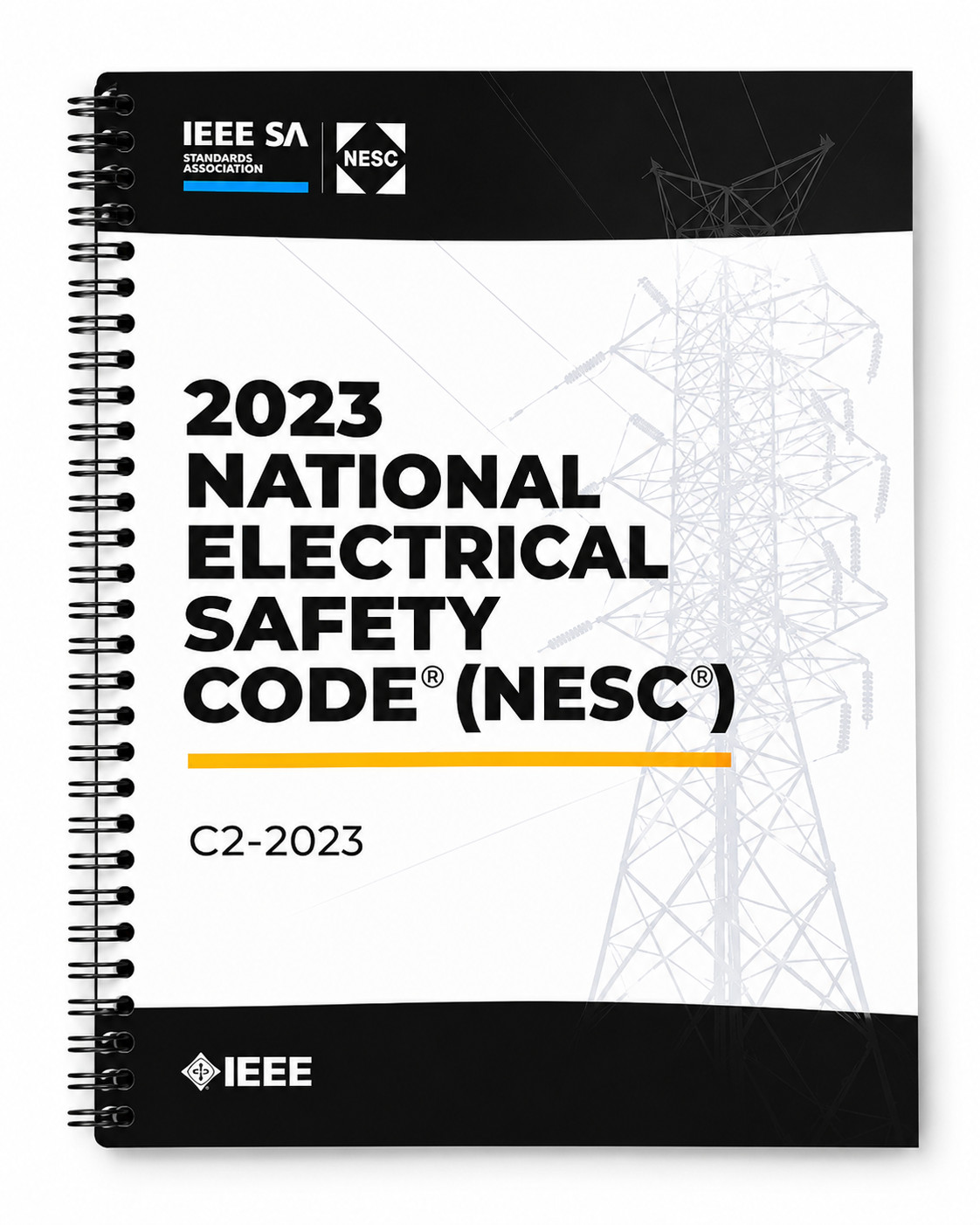 IEEE Nesc 2023 Spiral National Electrical Safety Code Spiral bound AMBITIOUS