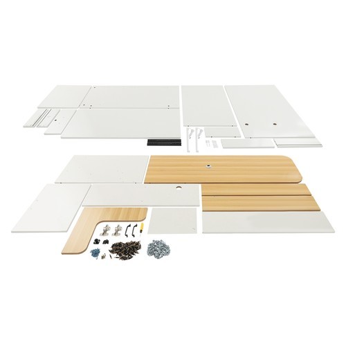 Modern Reception Desk, Reception Desk, Reception Desk with a Lockable Drawer