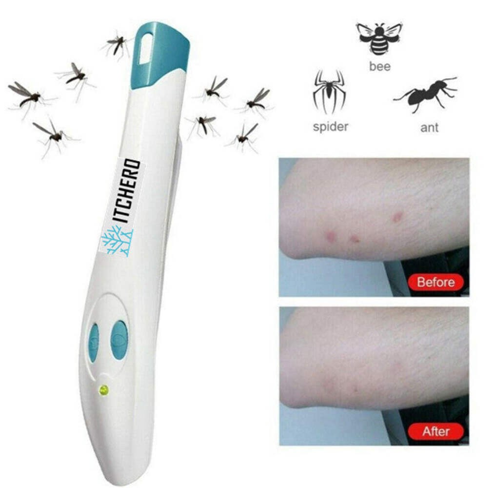 Mosquito Bite Itch Relief Pen Fast Acting Anti Pruritic Device Bug Bite Treatmen