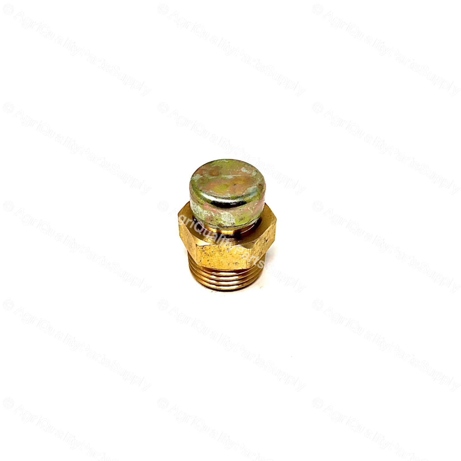 Gearbox 1/2"-14 NPTF Brass Pressure Relief Breather Plug, 1-3 PSI, P/N 09-008