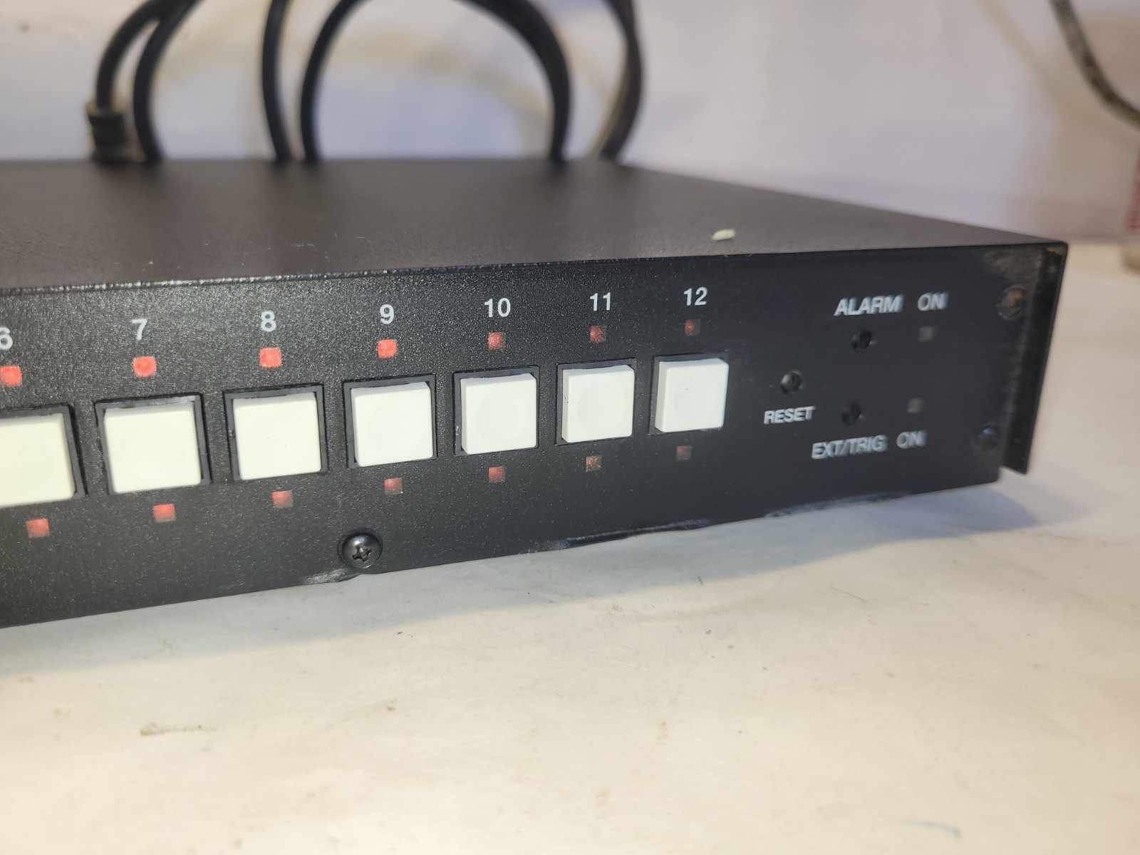 PELCO VA6212 SERIES SWITCHER VIDEO SECURITY Camera Box Selector